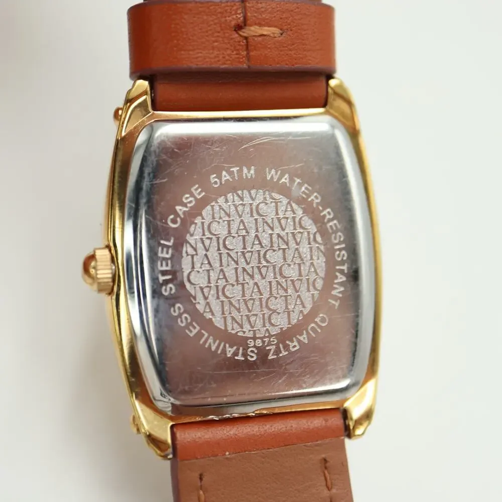 Invicta vintage gold